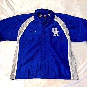 Nike long sleeve University of KY warm up jacket
